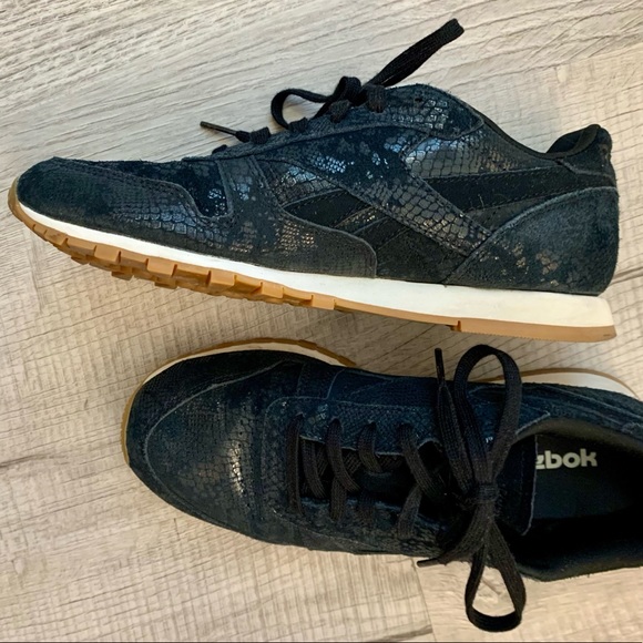 Reebok sparkly black sneakers - Picture 2 of 4